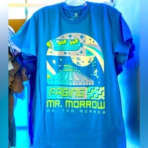 Disney Parks Walt Disney World Tomorrowland Space Mountain T-Shirt Size L NWT
